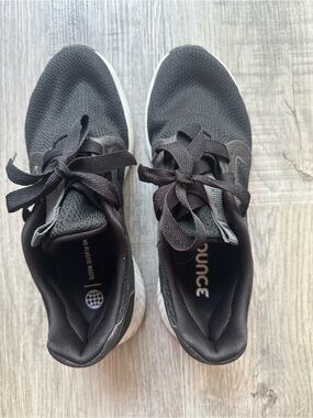 adidas Black Athletic Bounce Running Shoes